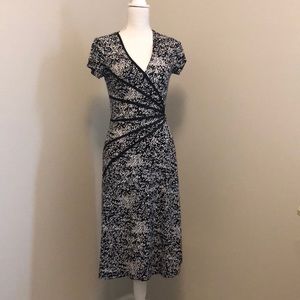 Black and White Printed Dress  Size 6